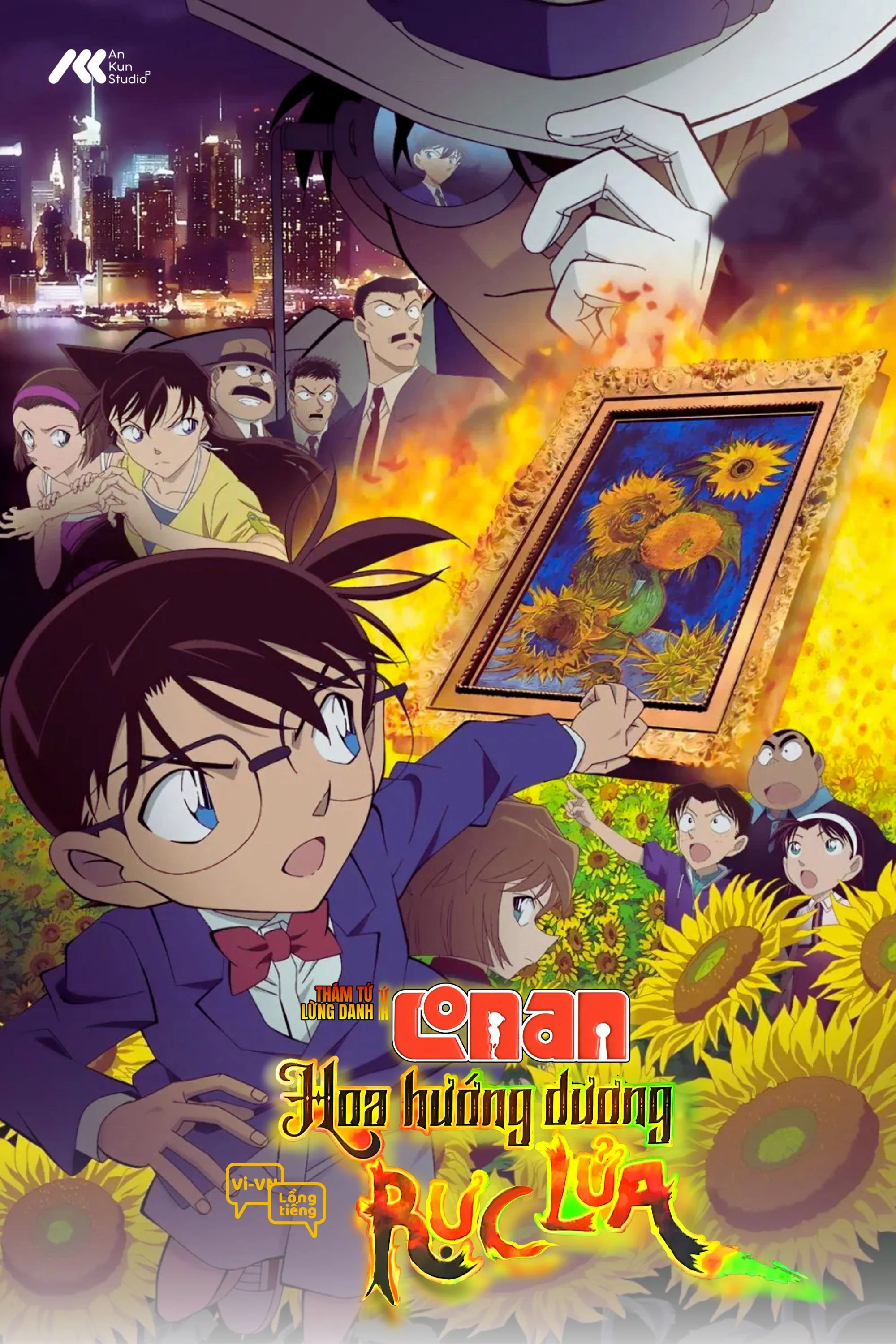 Phim Thám Tử Lừng Danh Conan 19: Hoa Hướng Dương Rực Lửa